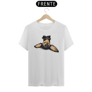 Camiseta Dachshund de Cabeça para Baixo