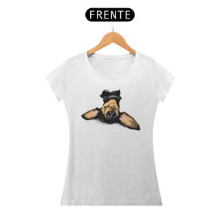 Nome do produto Baby Look Dachshund de Cabeça para Baixo