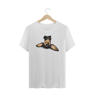 Nome do produto Camiseta Plus Size Dachshund de Cabeça para Baixo