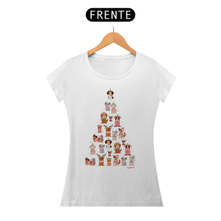 Nome do produto Baby Look Cachorro Árvore de Natal