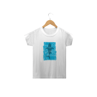 Nome do produto Camiseta Infantil Tubarão - Modelo 1