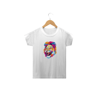 Nome do produto Camiseta Infantil Leão - Modelo 2