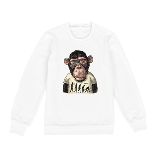 Nome do produto Moletom Blusão Macaco - Modelo 3