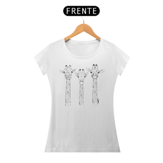 Nome do produto Baby Look Girafa - Modelo 3