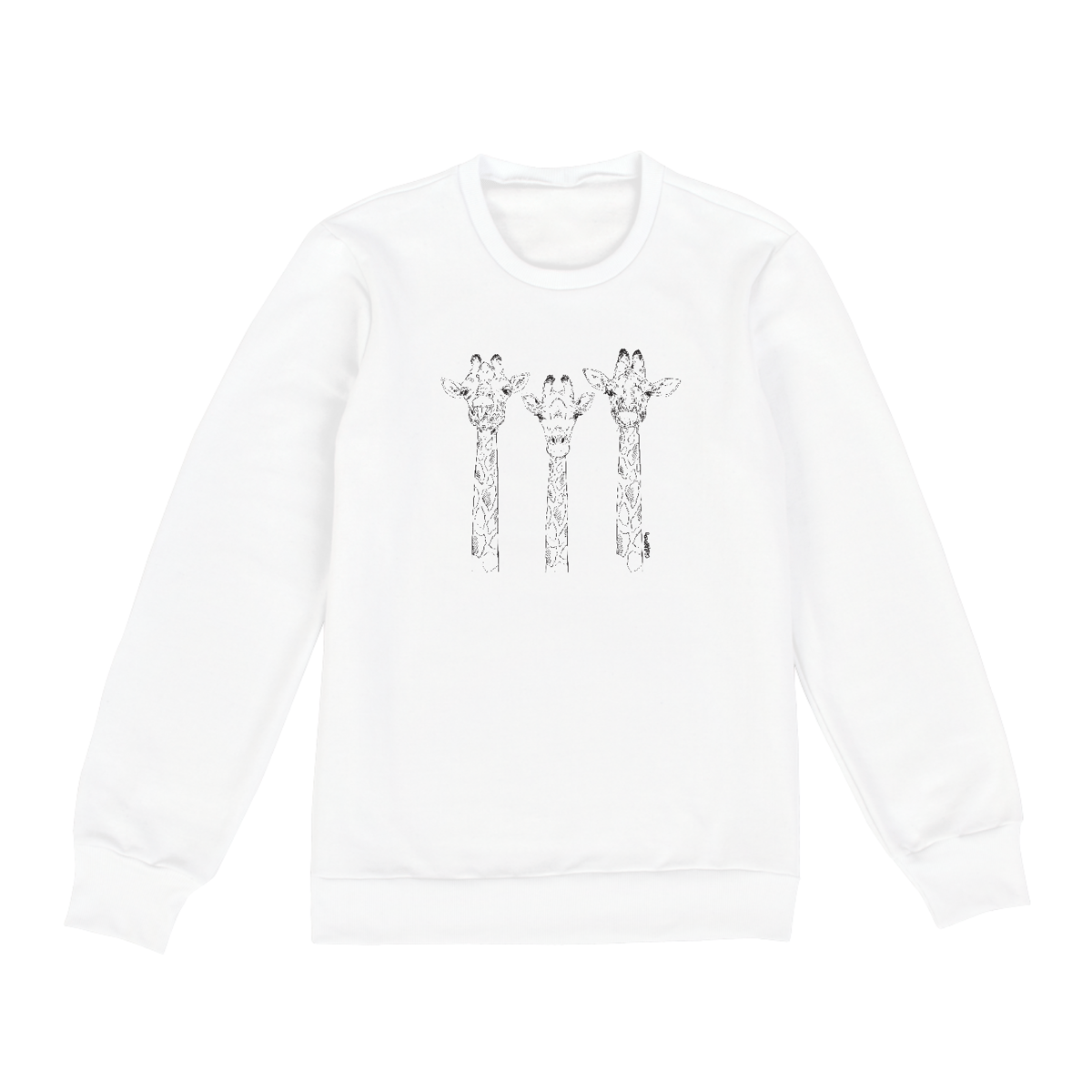 Nome do produto: Moletom Blusão Girafa - Modelo 3