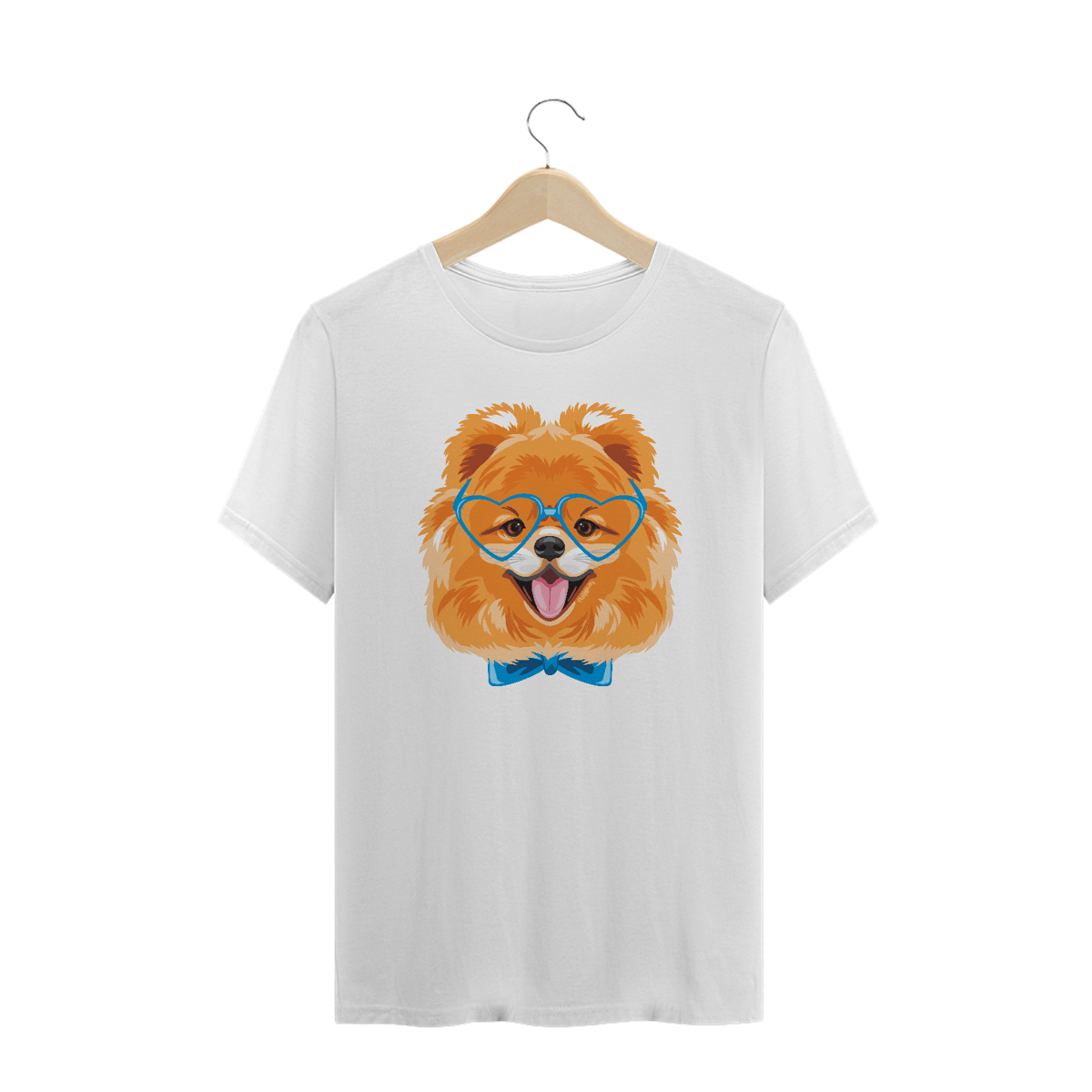 Nome do produto: Camiseta Plus Size Spitz Alemão - Lulu da Pomerânia Macho