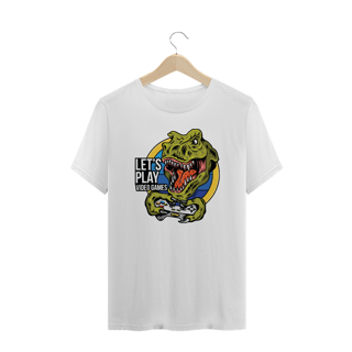 Nome do produto Camiseta Plus Size Dinossauro - Modelo 4