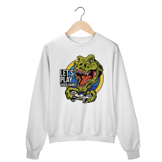 Nome do produto Moletom Blusão Dinossauro - Modelo 4