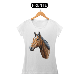 Nome do produto Baby Look Cavalo - Modelo 3