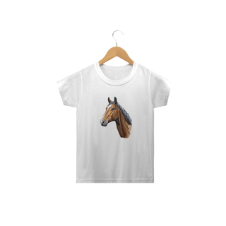Nome do produto Camiseta Infantil Cavalo - Modelo 3