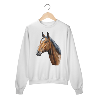 Nome do produto Moletom Blusão Cavalo - Modelo 3