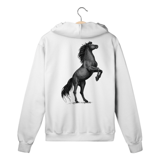 Nome do produto Moletom com Zíper e Capuz - Cavalo - Modelo 4
