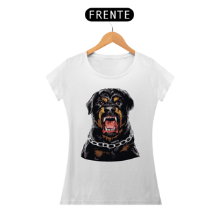 Baby Look Rottweiler com Cara de Bravo