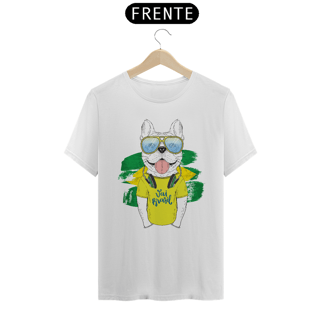 Nome do produto Camiseta Cachorro Vai Brasil