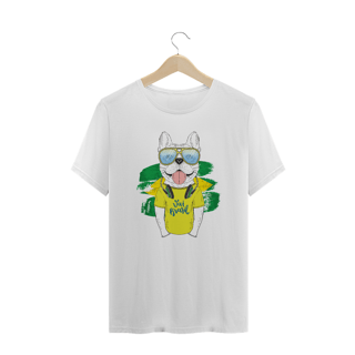 Nome do produto Camiseta Plus Size Cachorro Vai Brasil
