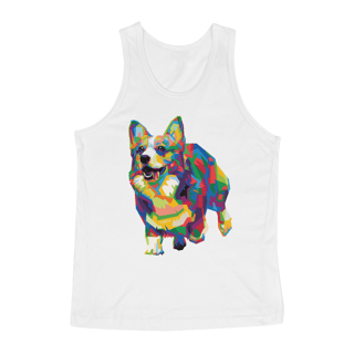 Nome do produto Regata Welsh Corgi Pop Art