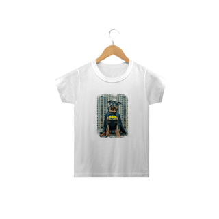 Nome do produto Camiseta Infantil Rottweiler Batman