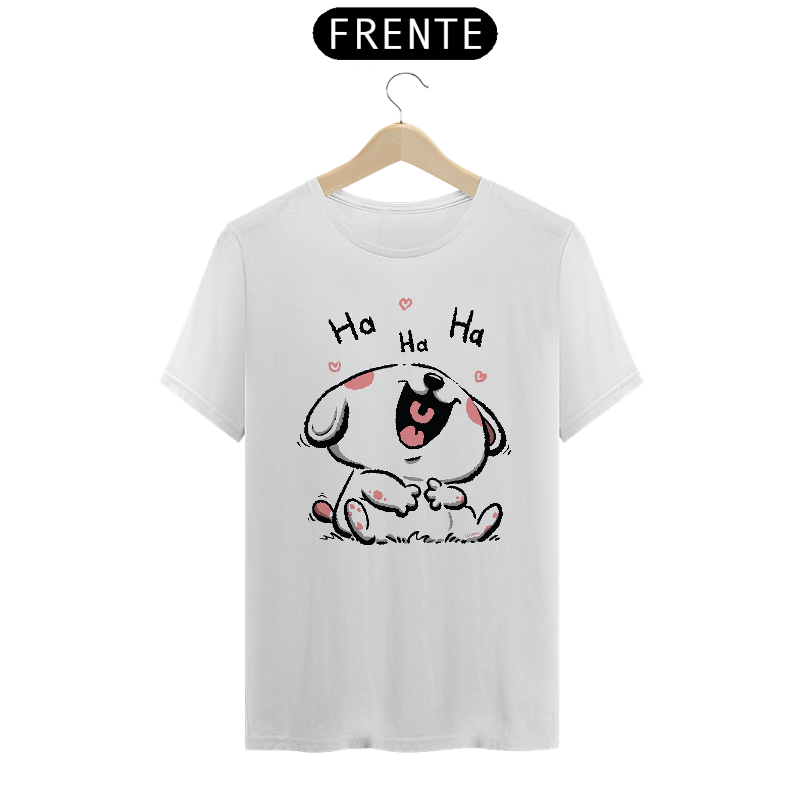 Camiseta Cachorrinho Rindo