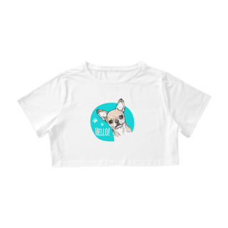 Nome do produto Cropped Chihuahua Hello