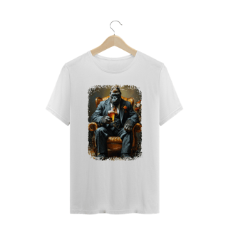 Nome do produto Camiseta Plus Size Macaco - Modelo 7