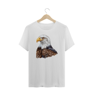 Nome do produto Camiseta Plus Size Águia - Modelo 1