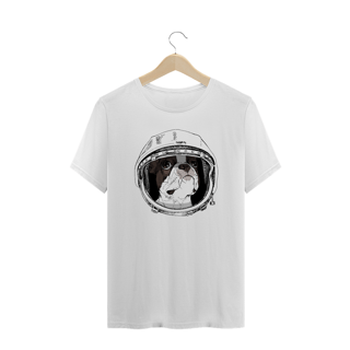 Nome do produto Camiseta Plus Size Boston Terrier Astronauta