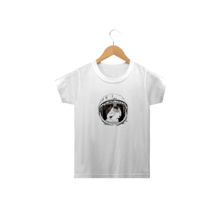 Nome do produto Camiseta Infantil Boston Terrier Astronauta