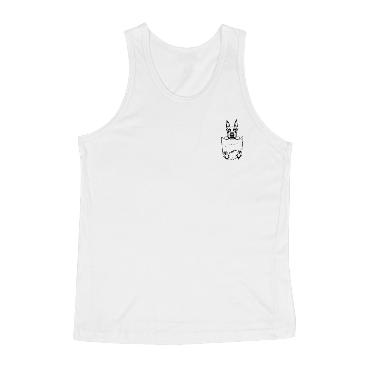 Nome do produto: Regata Doberman Pocket