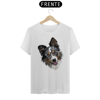 Nome do produto Camiseta Border Collie Realista
