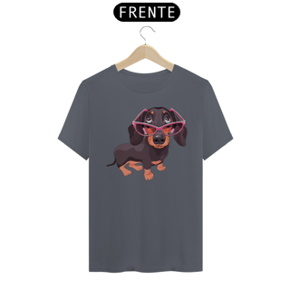 Nome do produto Camiseta Dachshund de Óculos