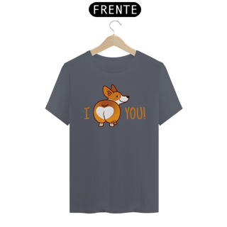 Nome do produto Camiseta Corgi - I Love You