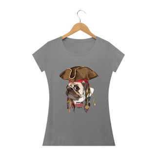 Nome do produto Baby Look Pug Pirata