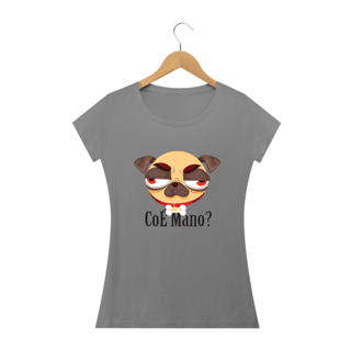 Nome do produto Baby Look Pug CoÉ Mano