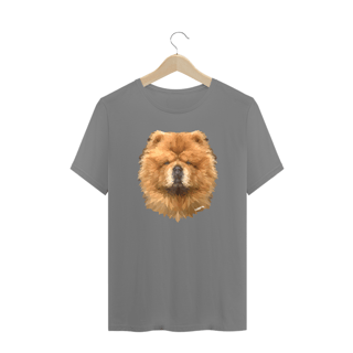 Nome do produto Camiseta Plus Size Chow Chow Mosaico