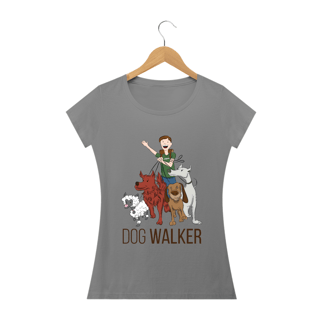 Nome do produto Baby Look Dog Walker - Passeadora de Cães