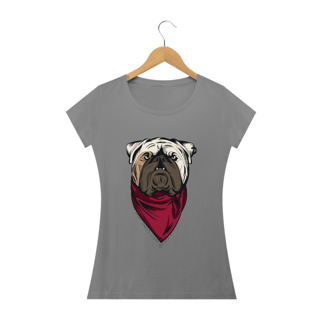 Nome do produto Baby Look Bulldog Inglês