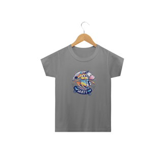 Nome do produto Camiseta Infantil Cachorro Skatista