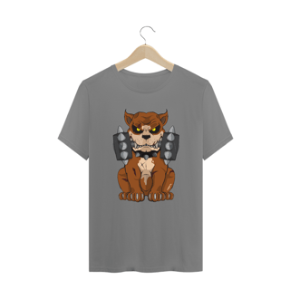 Nome do produto Camiseta Plus Size Pitbull Bravo
