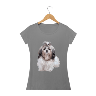 Nome do produto Baby Look Shih Tzu Realista