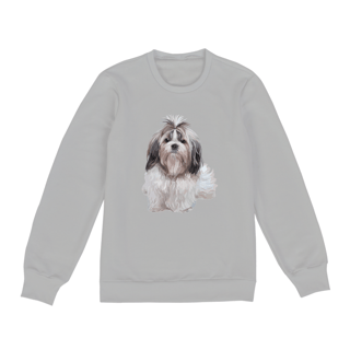 Nome do produto Moletom Blusão Shih Tzu Realista
