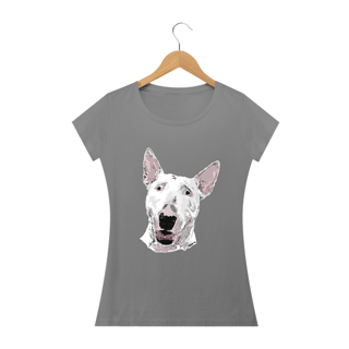 Nome do produto Baby Look Bull Terrier Pintura Digital