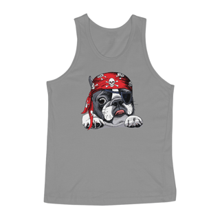 Nome do produto Regata Bulldog Francês Pirata