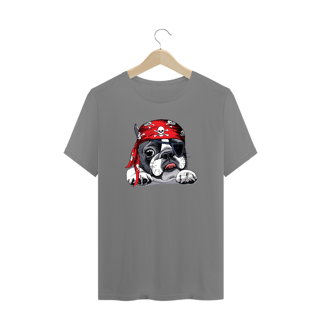 Nome do produto Camiseta Plus Size Bulldog Francês Pirata
