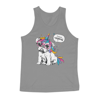 Nome do produto Regata Bulldog Francês Unicórnio - I am So Magical