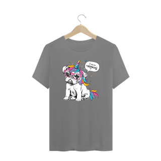 Nome do produto Camiseta Plus Size Bulldog Francês Unicórnio - I am So Magical