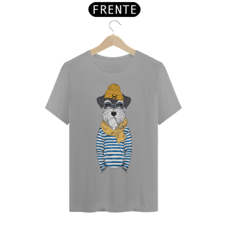 Nome do produto Camiseta Schnauzer Cachorro Marinheiro