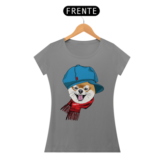Nome do produto Baby Look Spitz Alemão de Boina e Cachecol
