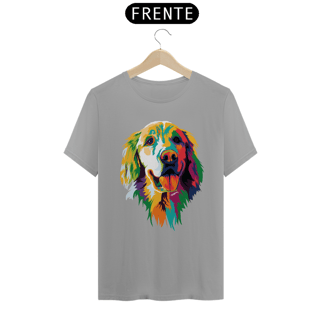 Nome do produto Camiseta Golden Retriever Ilustração Cores