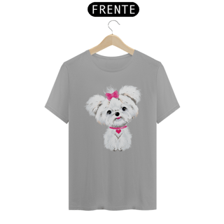 Nome do produto Camiseta Maltês de Lacinho