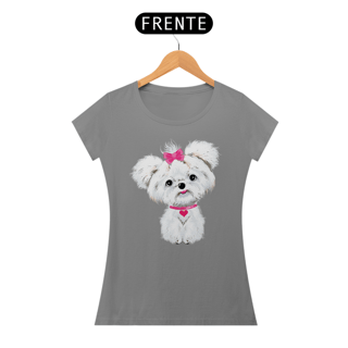 Nome do produto Baby Look Maltês de Lacinho